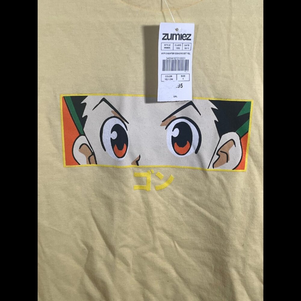 Hypland x Hunter x Hunter Gon Eye Yellow T-Shirt